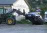 Video: Forklift Catches Mercedes Thief Photos