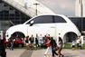 Giant Fiat 500C in UK Photos