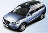 Hyundai Santa Fe blue Hybrid Photos