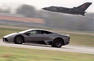 Lamborghini Reventon vs. Fighter Jet Photos