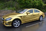 Mercedes Creates Golden AMG Fleet Photos