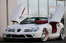 Red and White Mercedes SLR McLaren Roadster BRABUS Photos