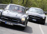 Mercedes SLS AMG vs 300SL Gullwing Video Photos