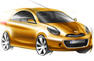 Nissan compact car sketch Photos