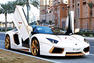 Lamborghini Aventador Gets Gold Treatment For Qatar National Day Photos