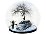Vauxhall Astra snow globe Photos