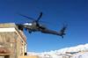 Apache Helicopter Crashes In The Mountains