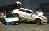 Audi R8 Crashes A5 Sportback