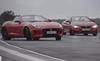 BMW M4 vs Jaguar F Type: Drift Battle