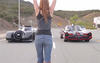 Batmobile Drag Race