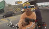Biker Jacked At Gunpoint. Thief Shot By Cop