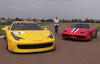 Ferrari 458 Challenge Evoluzione vs 458 Speciale