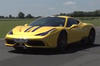 Ferrari 458 Speciale Tested on the Track