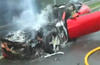 Ferrari FF On Fire