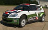 Full Size Skoda Fabia S2000 RC Car Drifting