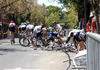 Huge Pileup In Bike Race