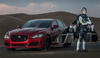 Jaguar XJR Races Jetman In Dubai