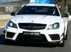 Mercedes C63 AMG Coupe Black at Laguna Seca Part 1