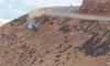 Mitsubishi Evo Takes Scary Cliff Dive At Pikes Peak