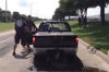 Pickup Truck Launches Like a Rocket