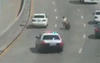 Police vs Bike Chase Ends in GTA Style Crash