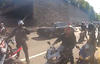 Range Rover Runs Over Bikers in NY