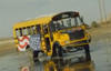 School Bus Drifting