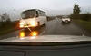 Skillful Driver Saves Head On Collision