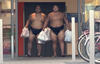 Sumo Wrestlers Advertise For Ford