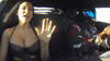 Supermodel Freaks Out During Lamborghini Aventador Ride