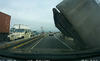 Truck Loses Suspension On NY Bridge
