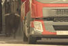 Volvo FL Truck Gets Chased By Bulls