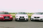 2014 Lexus IS vs BMW 3 Series vs Audi A4