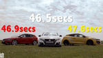 2016 Honda Civic Type R vs Seat Leon Cupra 280 vs Renault Megane RS Trophy