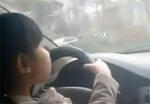 4 Year Old Girl Driving In China