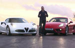 Alfa Romeo 4C vs 2013 Porsche Cayman