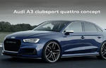Audi A3 Clubsport Quattro Promo