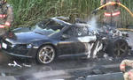 Audi R8 On Fire