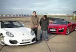 Audi R8 Spyder vs Porsche Boxster Spyder