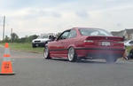 BMW Does Burnout In Front Of Cop Car