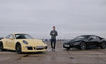 BMW i8 vs Porsche 911 On The Track