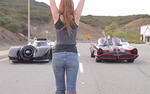 Batmobile Drag Race