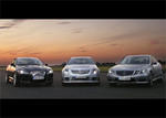Cadillac CTS V vs 2010 Mercedes E63 AMG vs Jaguar XFR