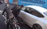 Cyclist vs Audi Driver In London