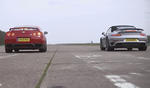 Drag Race: 2014 Porsche 911 Turbo Cabrio vs Nissan GT R