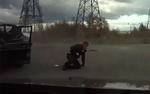 Driver Ejected After Crash Walks Away
