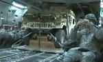 Dropping Hummers Out Of A Military Plane At Night