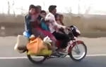 Family Road Trip On A Bike