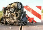 Ford Focus Crash Test At 120 mph