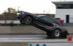 Ford Mustang Cobra Jet Wheelie And Crash